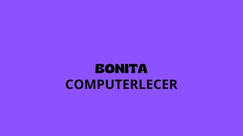 Bonita - Schlapeirytockrond Computerlecer