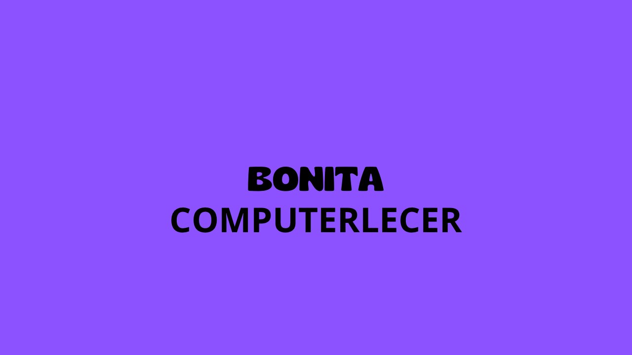 Bonita - Schlapeirytockrond Computerlecer