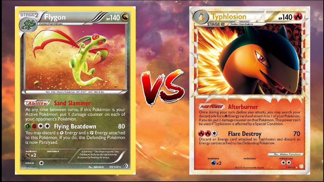 Pokemon TCG Online Flygon Accelgor Dusknoir VS Reshiram Typhlosion Prime!!