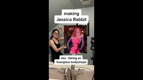 Making a Jessica Rabbit costume