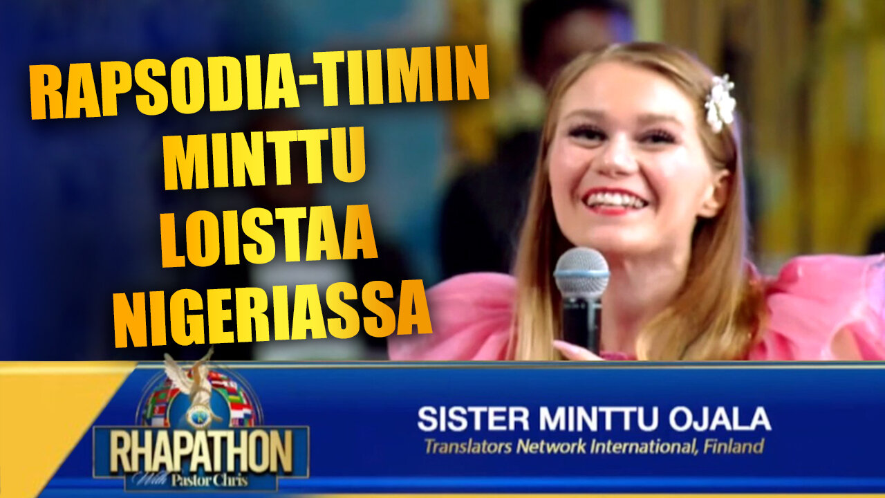 Rapsodia-tiimin Minttu loistaa Nigeriassa