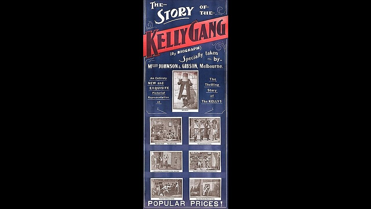 The Story Of The Kelly Gang (1906 Film) -- Directed By Charles Tait -- Movie