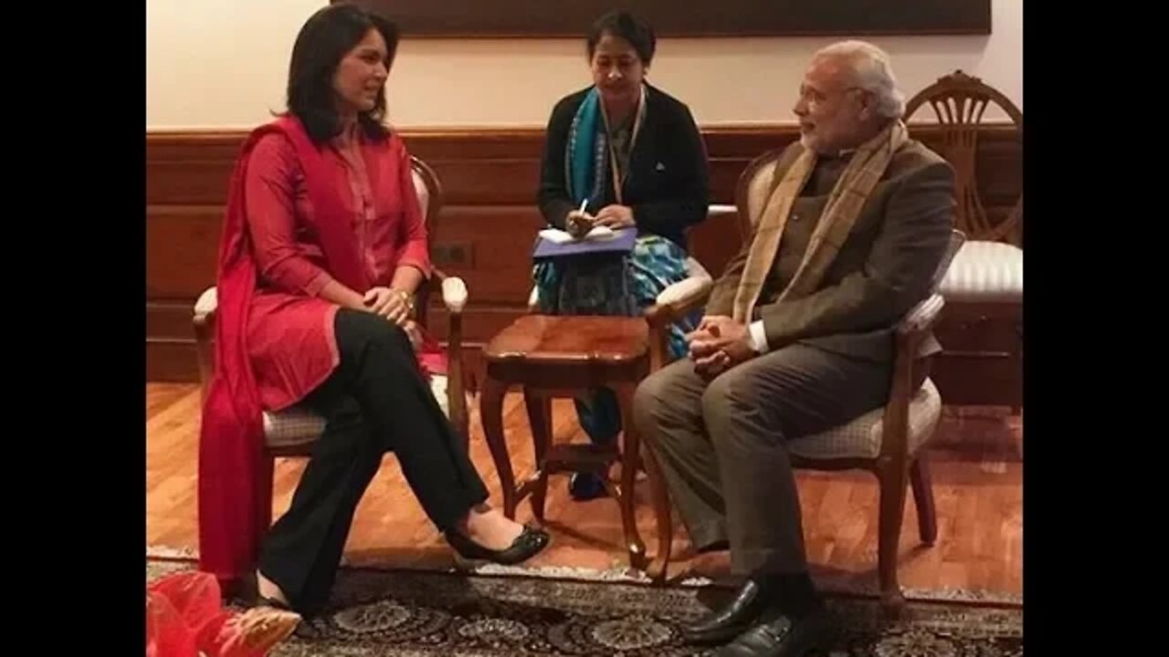 Tulsi Gabbard, Modi, Kashmir After Show