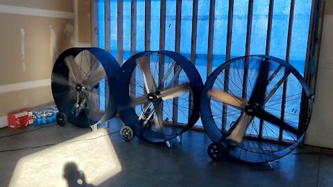 GPU RTX 3080 Mining Farm - Going Over Our Air Intake Fans and Filter