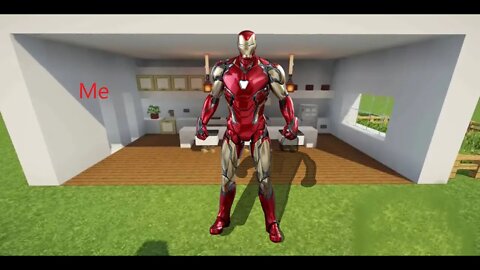 I Become Iron Man in Minecraft