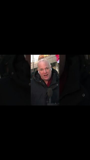 CANADIANS SAVAGELY HECKLE NEWS REPORTER LIVE ON AIR