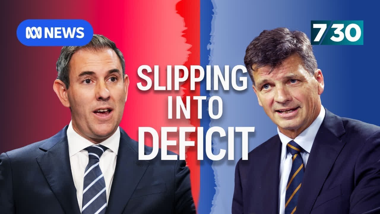 Jim Chalmers and Angus Taylor discuss the mid-year budget update | 7.30