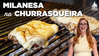 COMO FAZER BIFE A MILANESA NA CHURRASQUEIRA