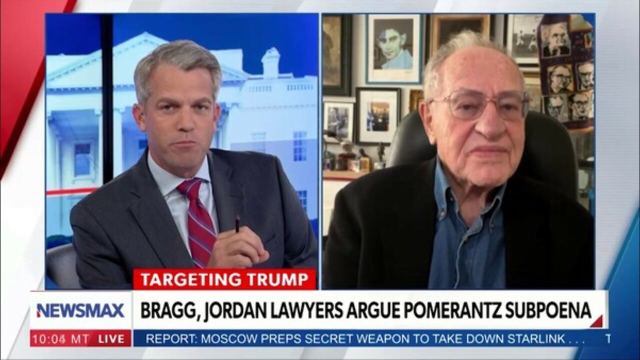 Dershowitz: GOP has right to inquire about Bragg probe into Trump