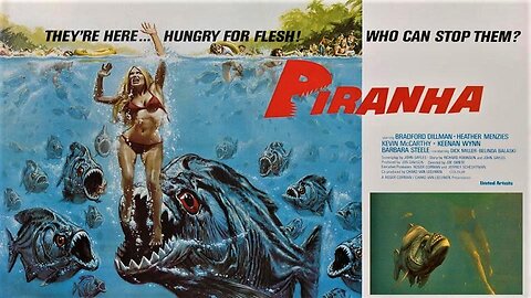 PIRANHA 1978 Hungry Mutant Piranhas Released into a Summer Resort Lake FULL MOVIE HD & W/S