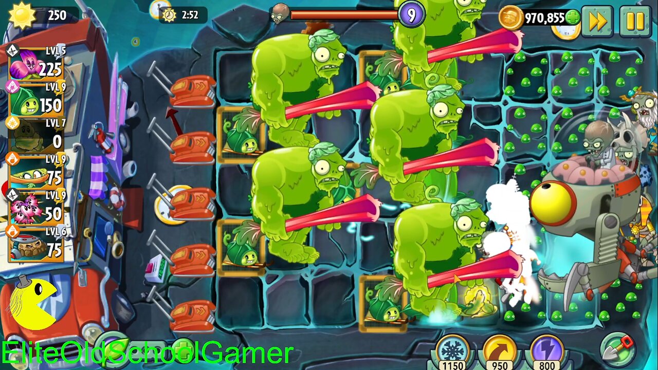 Plants vs Zombies 2 - Zomboss - Seedium Showcase - SeaFlora - June 2024