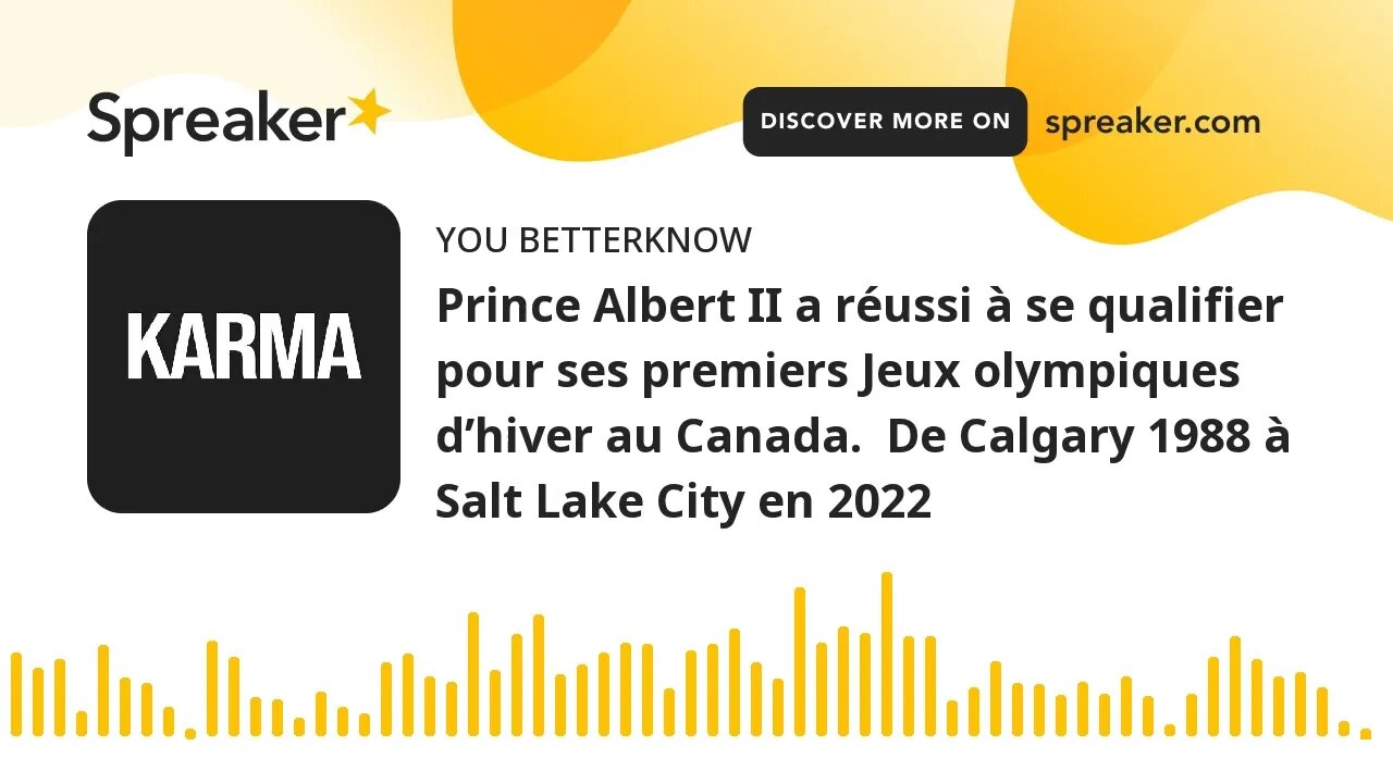 Prince Albert II a réussi à se qualifier pour ses premiers Jeux olympiques d’hiver au Canada. De Ca