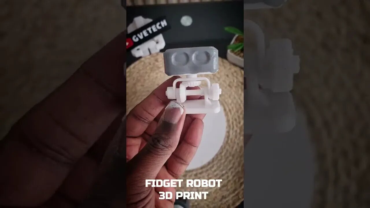 Fidget Robot 3D Print for anxiety relief #shorts #anxietyrelief #fidgettoys #fidgetcube #3dprinting