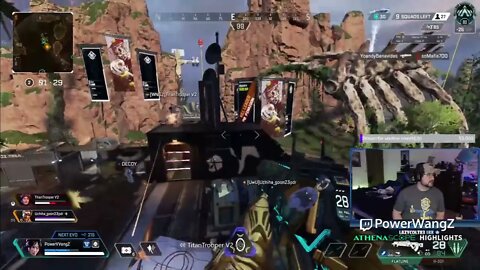 Apex Legends Season 8 week 8 PowerWangZ Highlights and top plays