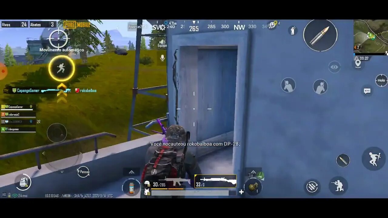 Live jogando PUBG Mobile venci?