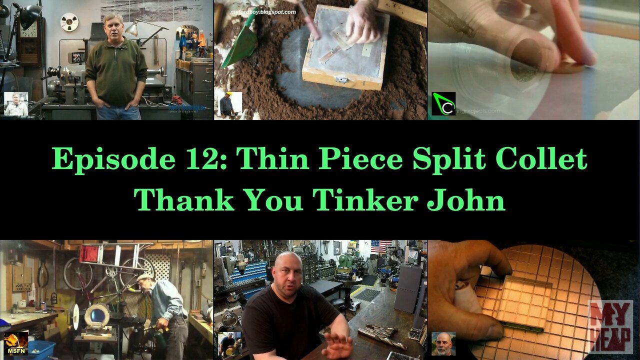 YouTube Shop Student - Episode 012 - Thin Piece Split Collet
