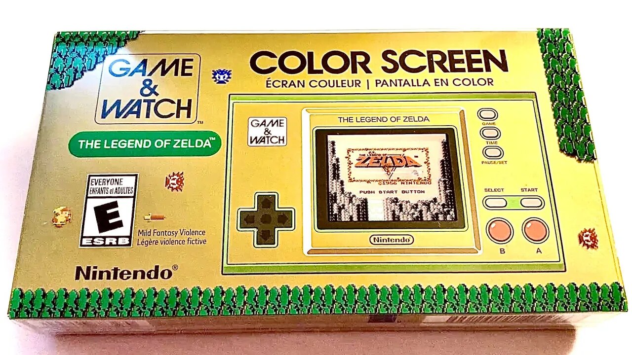 Game & Watch™: The Legend of Zelda - NINTENDO - AMBIENT UNBOXING