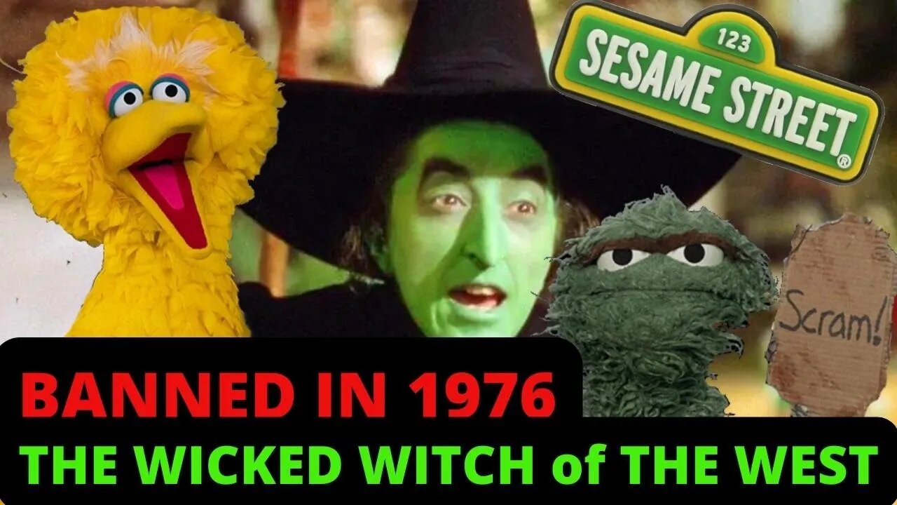 Sesame Street - 1976 Banned Episode -Wicked Witch of the West Edits Ep. # 847