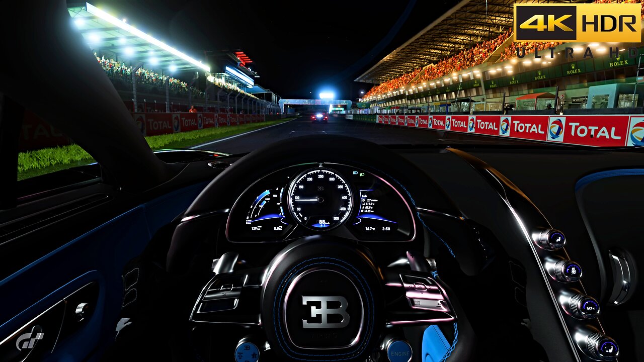 GRAN TURISMO 7 (PS5) - BUGATTI CHIRON on Circuit De La Sarthe, Le Mans | PS5 4K 60FPS HDR Gameplay
