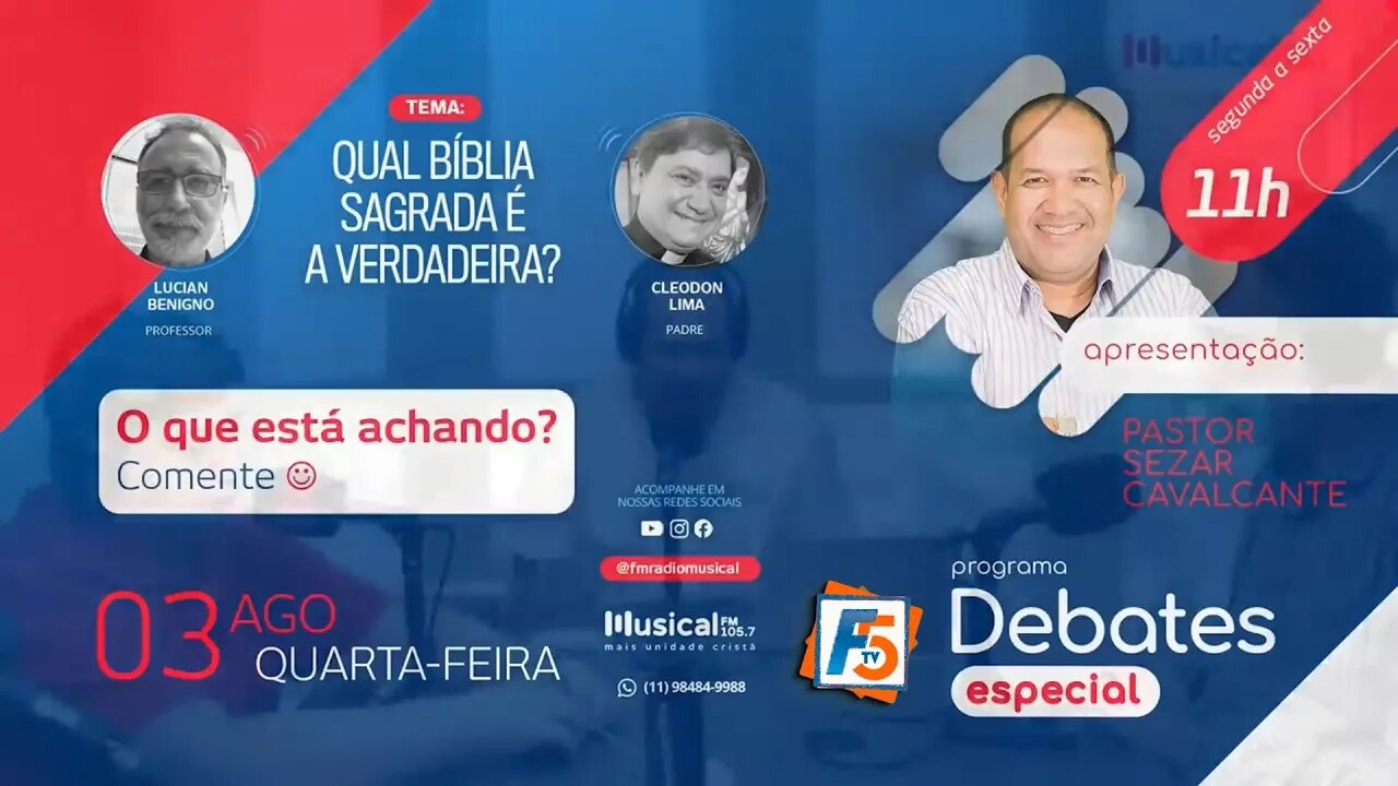 DEBATE - CATÓLICO VERSUS EVANGÉLICO Qual É A Bíblia VERDADEIRA ?