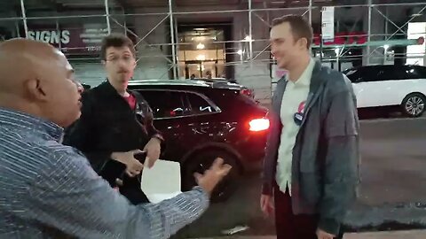The Anti-RidersAlliance Gala Protest Outside Versa Hotel PassengersUnite 10/16/23 followmoneynyc