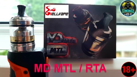 HELLVAPE MD MTL/ RTA- RETRO REVIEW #hellvape#mtlrta#vape 🔞