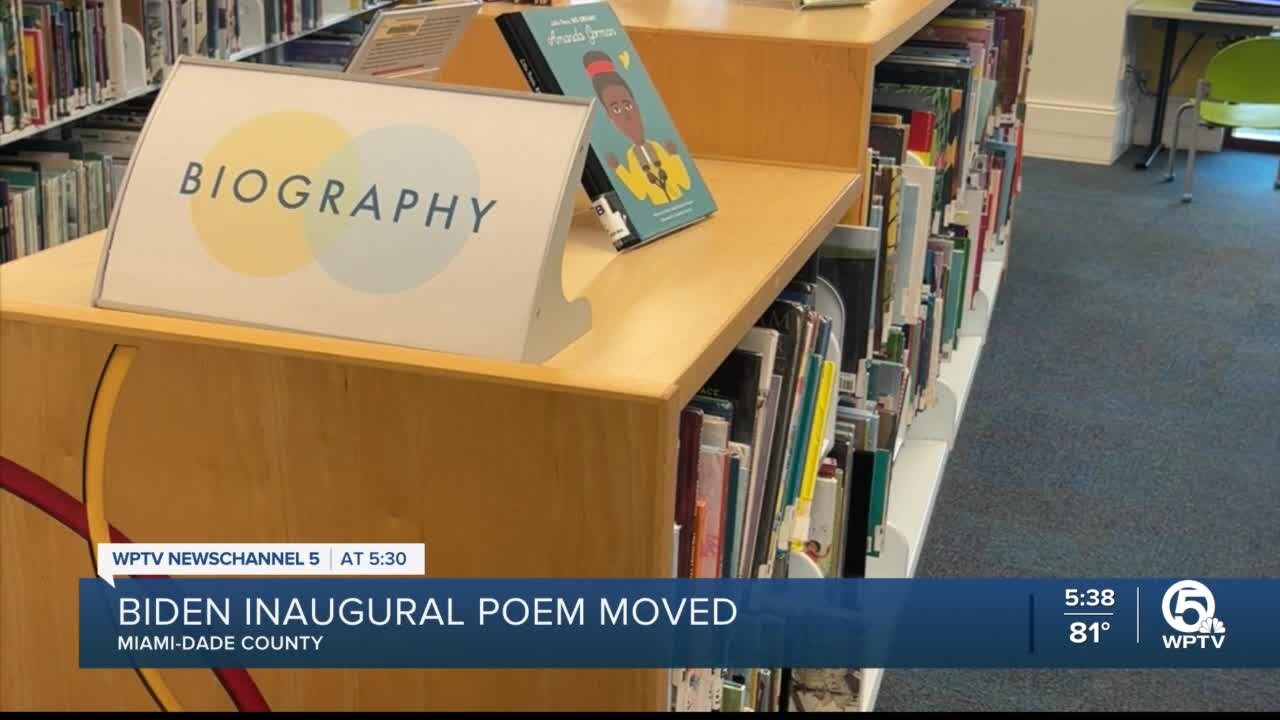 Miami-Dade County school removes Biden inaugural poem from library’s elementary section