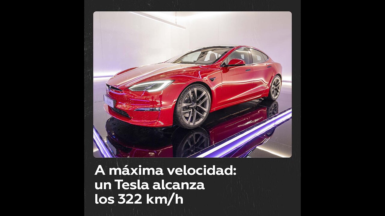 Un vehículo Tesla alcanza un nuevo récord de velocidad