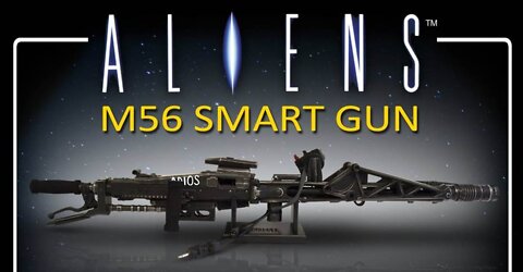 Aliens fire team elite m56 smart gun featuring pulse rifle builds remix