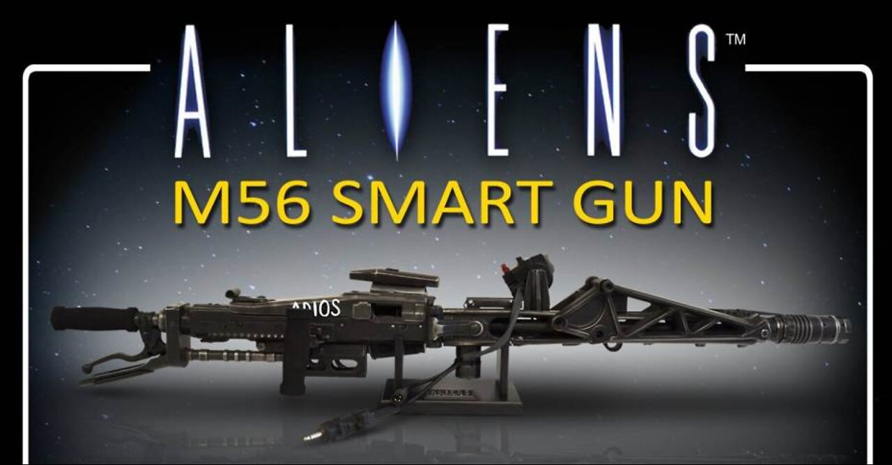 Aliens fire team elite m56 smart gun featuring pulse rifle builds remix