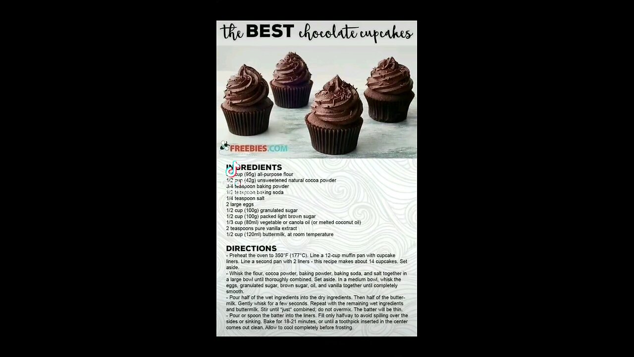 chocolate cupcakes