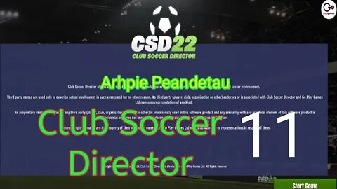 Club Soccer Director CSD22, pertandingan seru liga Inggris