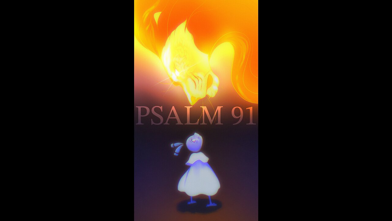 Christian Art, Psalm 91 -nostalgic speed paint- -peaceful-