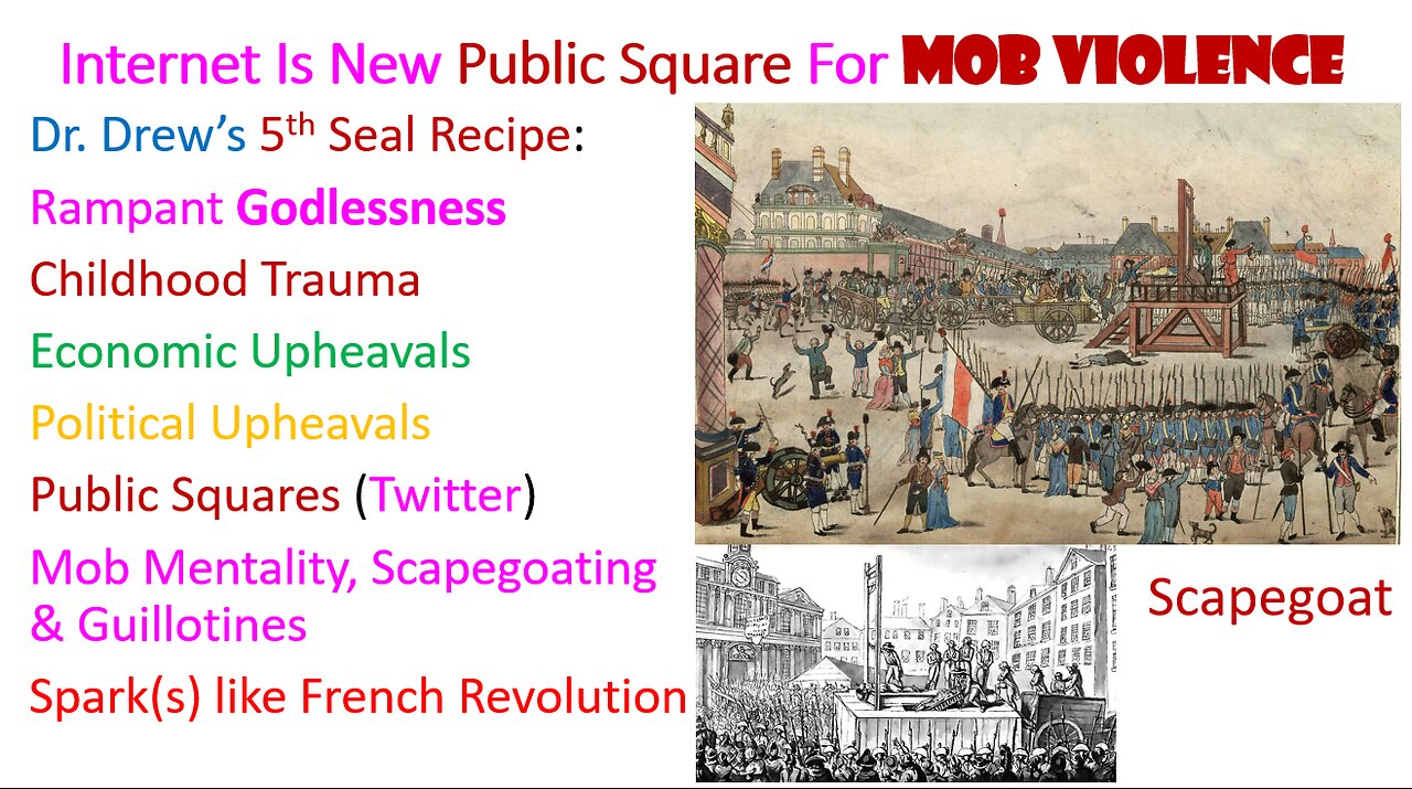 Mob Mentality, Scapegoating, Guillotines = 5th Seal Martyrs