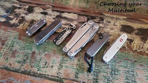 How to Choose a Multi-tool. Here's what I got