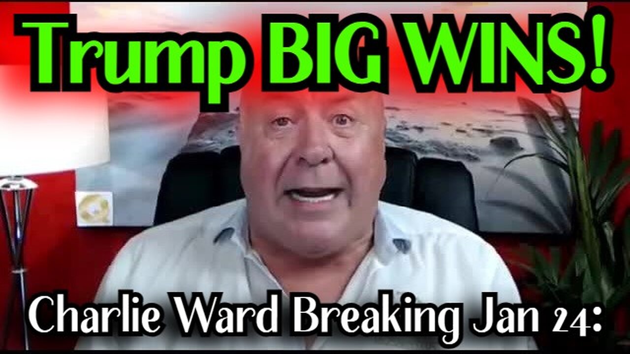 Charlie Ward BREAKING NEWS Jan 24 - Trump BIG WINS NH!