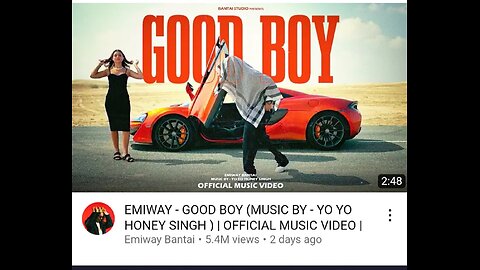 Emiway (Good Boy) Yo Yo Hony Singh