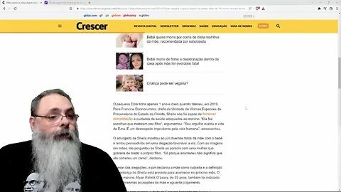 MÃE VEGANA RADICAL condenada por MATAR seu BEBÊ de 18 meses com DIETA VEGANA - Peter Turguniev