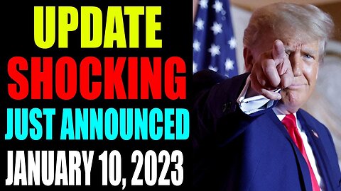 THE SHOCKING UPDATE WAS JUST ANNOUNCED TODAY JANUARY 10, 2023