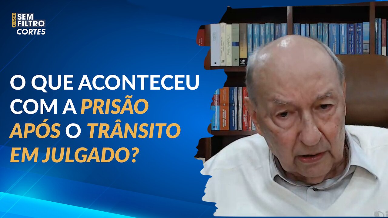 O que aconteceu com a prisão após o trânsito em julgado?