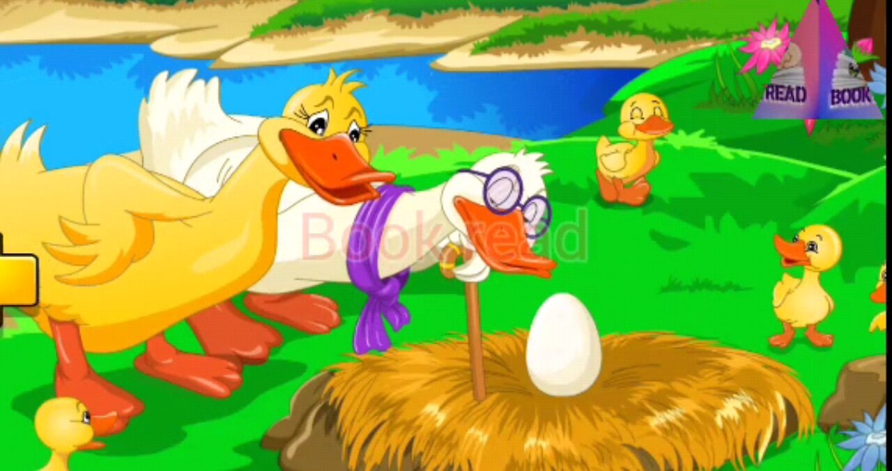 The Ugly Ducklig story for babies
