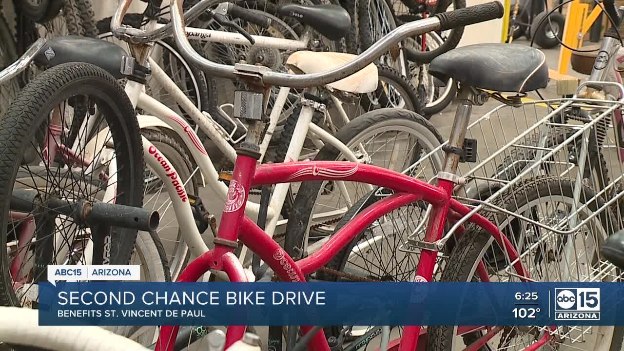 Second chance bike drive