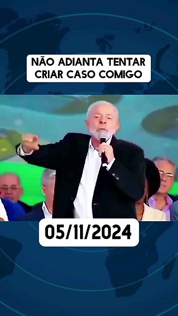 O pai da mentira, o filho do sistema e o maior mentiroso do mundo é incansável com sua mentiras