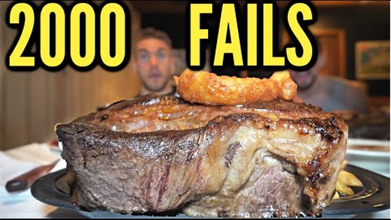 WORLD FAMOUS 72oz STEAK CHALLENGE | Man Vs Food Challenge At Sayler's In Portland Oregon!