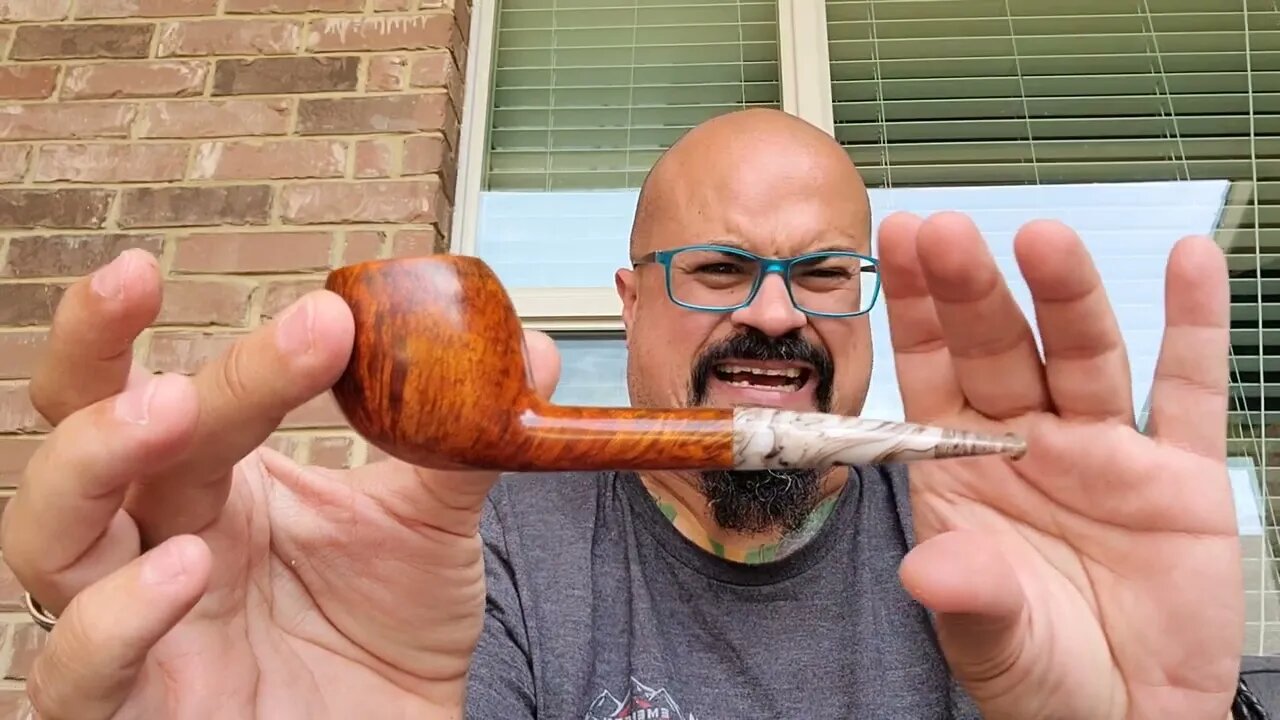 YTPC: NEW Pipe Tuesday! AndersonBriars Oval Shank Speeding Egg Shape! #ytpc #ytpccommunity