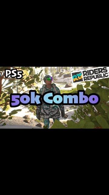50k Snowboard Tricks Combo RIDERS REPUBLIC #shorts