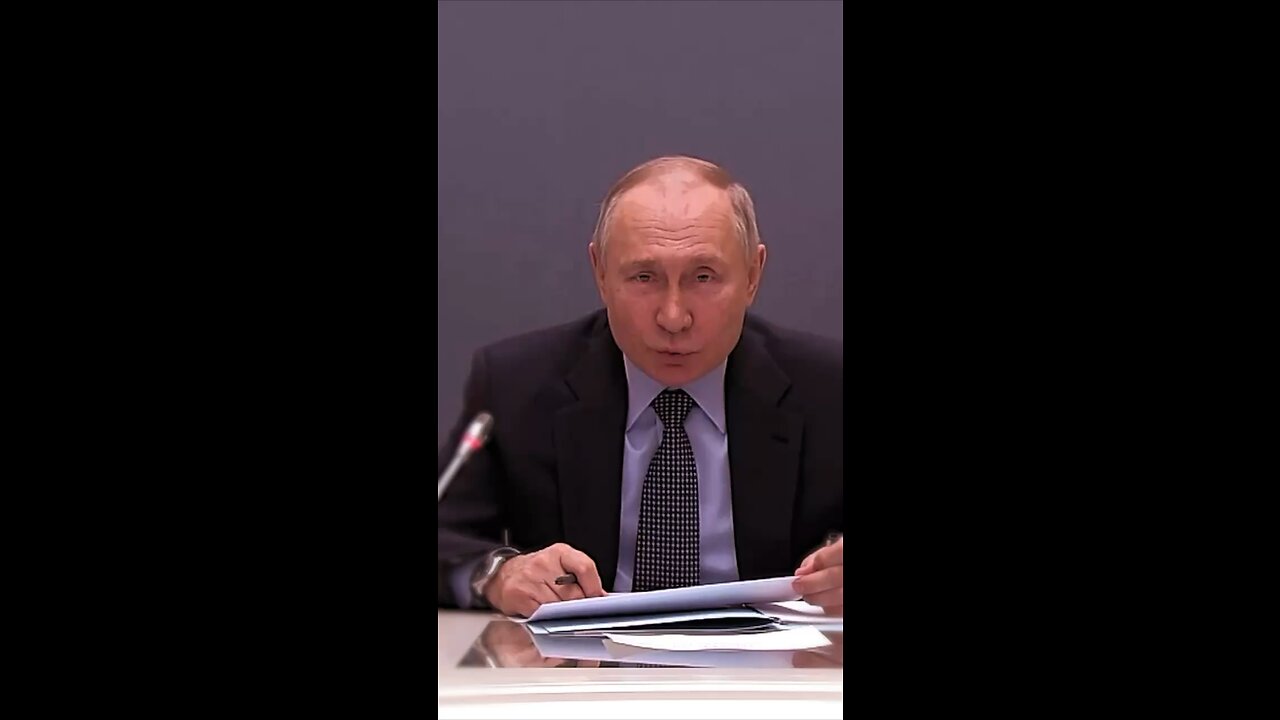 Putin holding it down like a boss!