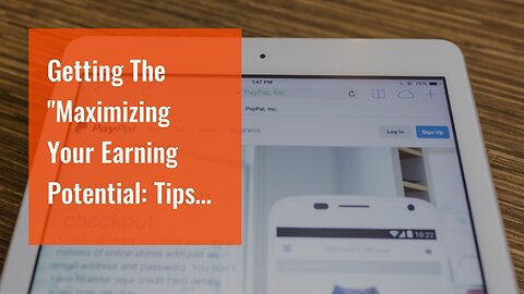 Getting The "Maximizing Your Earning Potential: Tips for Salary Negotiation" To Work