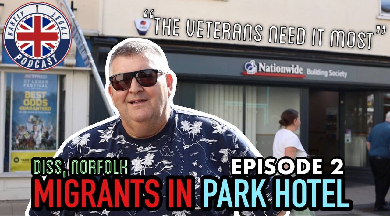 Episode 2 - Diss Park Hotel MIGRANT Accommodation - Interviewing Locals