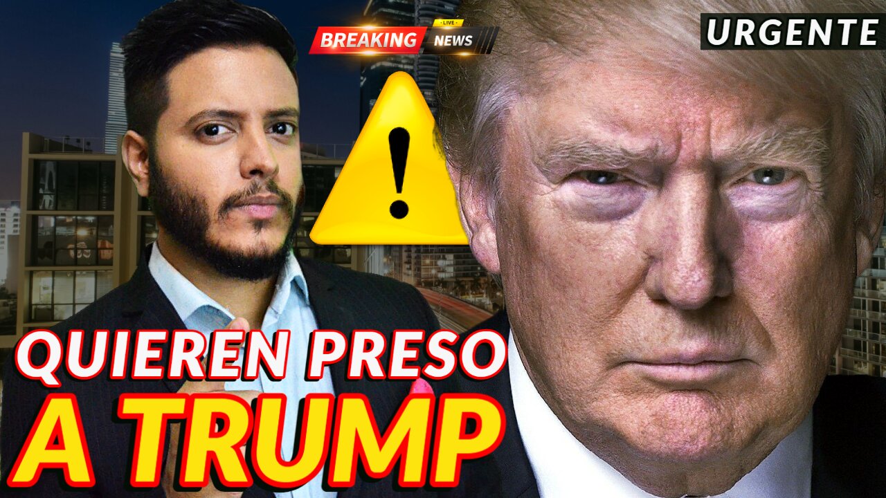 🚨ALERTA ROJA🔥 El DEEP STATE quiere ENCARCELAR a TRUMP